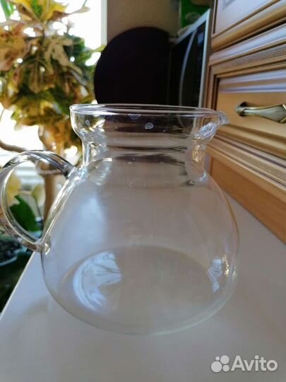 Чайник заварочный двойное стекло