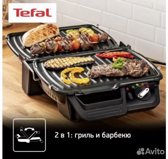 Электрогриль tefal supergrill gc450b32