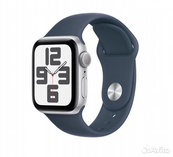 Apple Watch SE 2023 40mm Silver/Blue новые часы