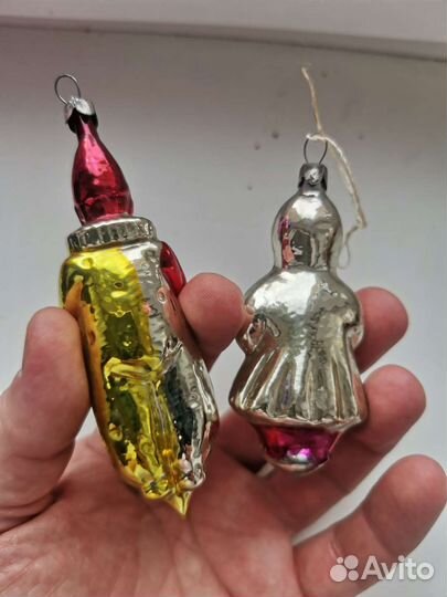 Елочные игрушки ссср