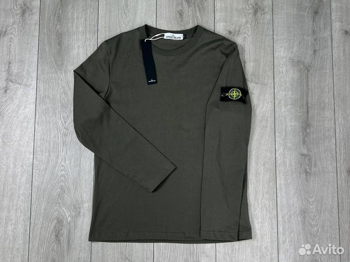 Stone island лонгслив