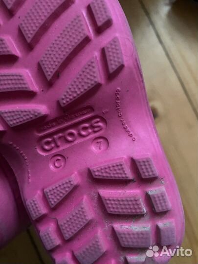 Сапоги crocs c7
