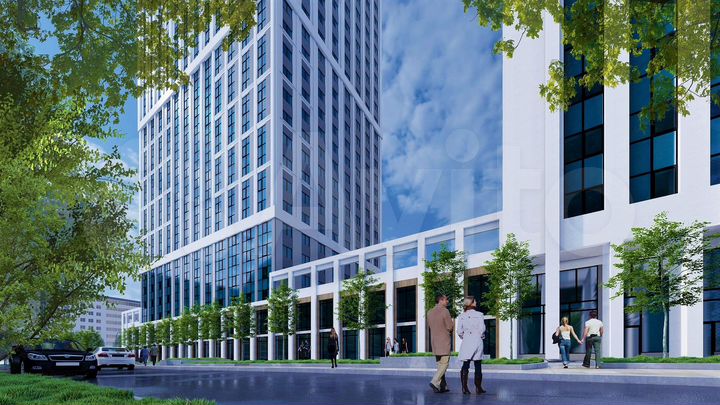 Апартаменты-студия, 40,9 м², 13/33 эт.