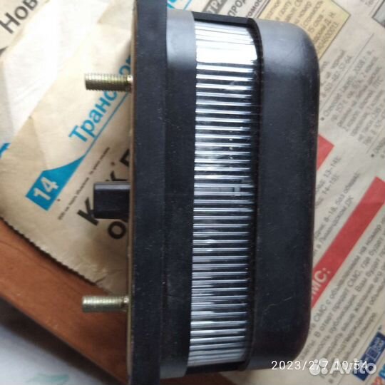 Фонарь освещения номерного знака