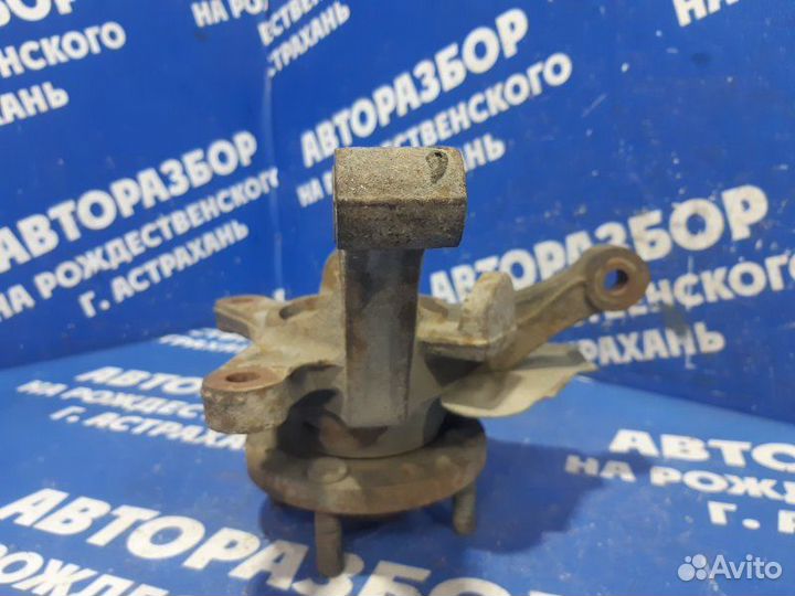 Передний левый поворотный кулак Chevrolet Aveo