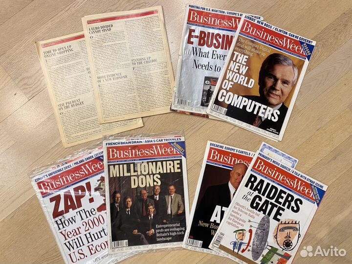 Business week 1998-1999 журналы на английском
