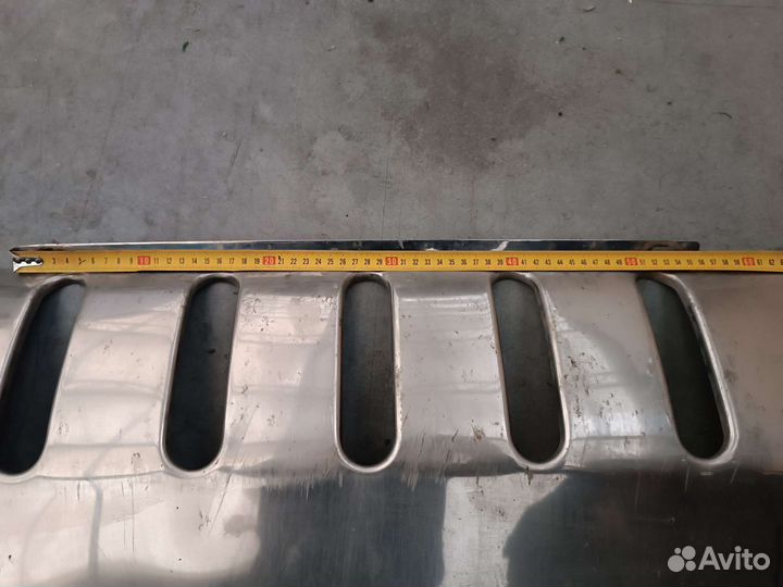 Защита двигателя (хром)