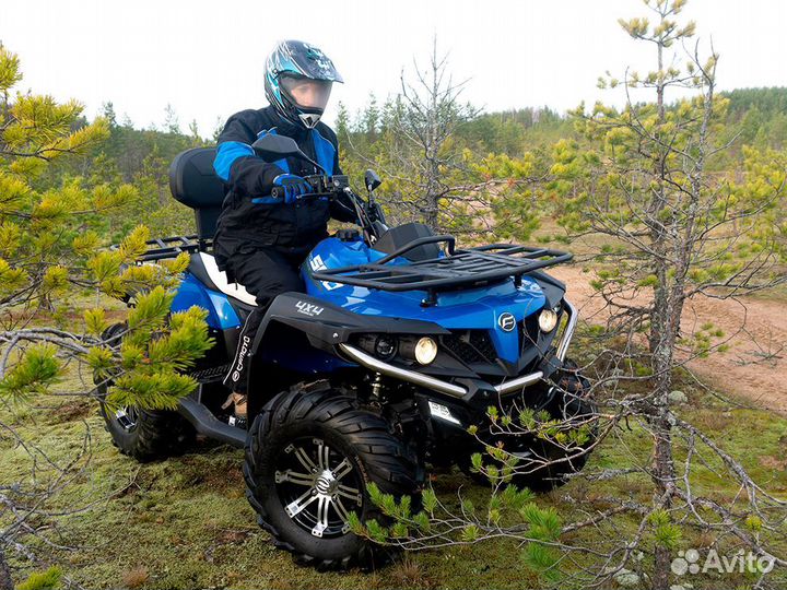 Квадроцикл cfmoto cforce 500HO черный