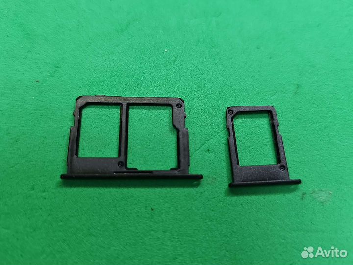 Лоток симкарты Samsung j5 2017 черный