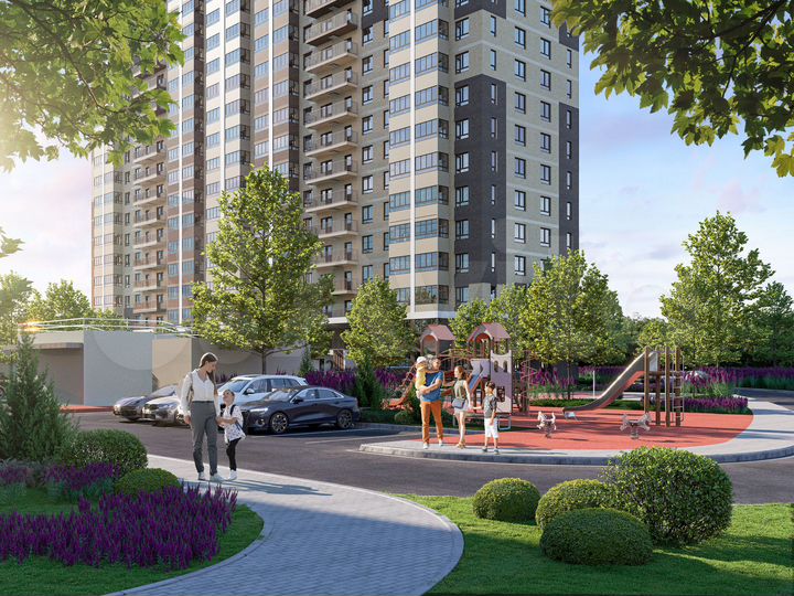 Квартира-студия, 24,7 м², 24/24 эт.