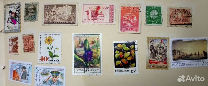 Альбом с марками. СССР