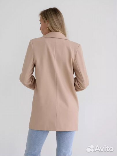 Пиджак молочный 42