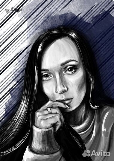 Рисую на заказ портрет