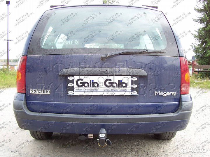Фаркоп оцинкованный Renault Megane I универсал 19
