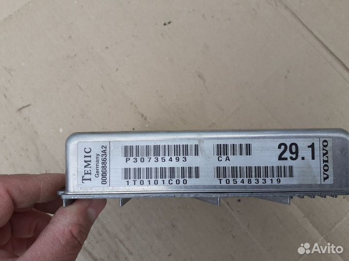 Блок управления АКПП вольво S80 2.4 i 00008863А2