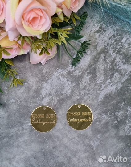 Бирка из акрила, 8 марта, 23 февраля