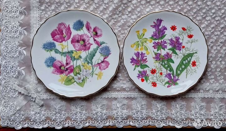 Тарелки настенные Англия