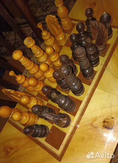 Шахматы деревянные большие СССР