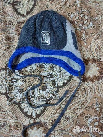 Шапка для мальчика весна осень 44 размера