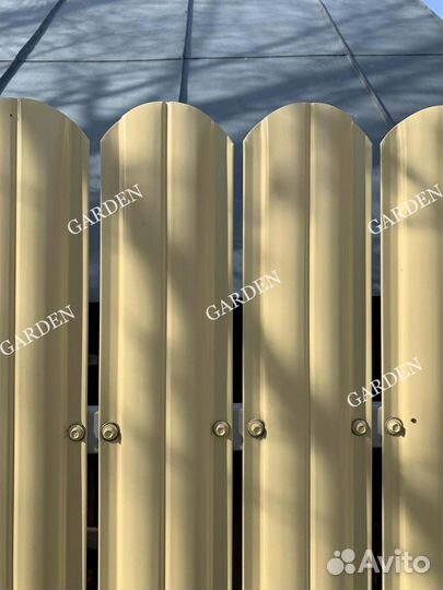 Евроштакетник металлический полиэстер 120 mm