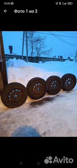 Колеса в сборе r15 зимние