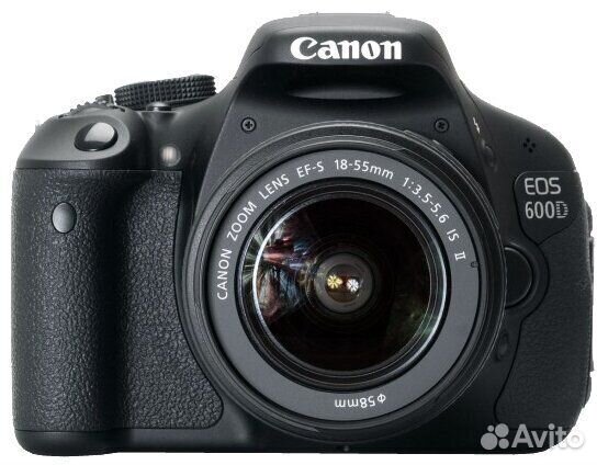 Фотокамера Canon EOS 600D EF-S 18-55 IS II Kit