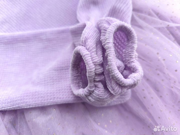 Платье сиреневое 110-116 H&M для девочки