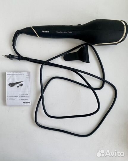 Автоматические щипцы для завивки philips