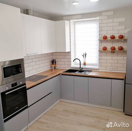 Кухонный гарнитур угловой на заказ