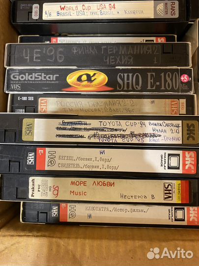 Видеокассеты vhs бу бесплатно
