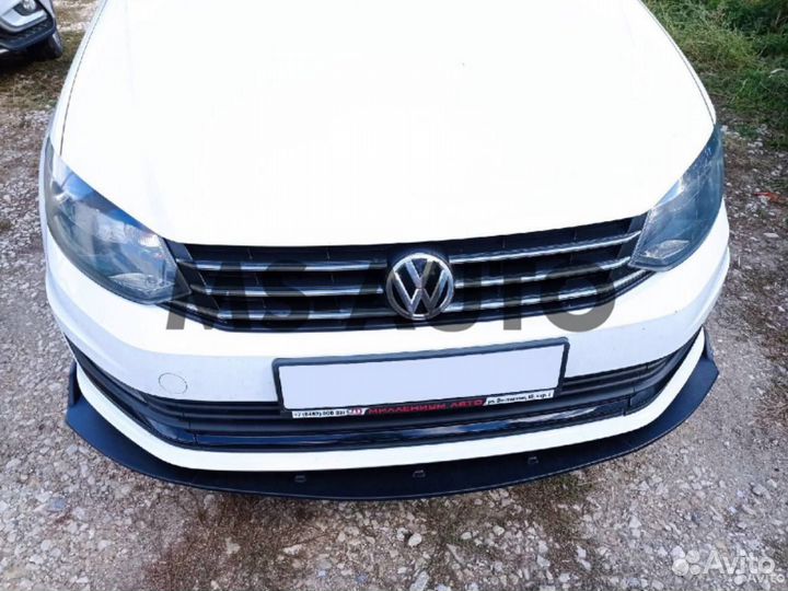 Сплиттер на бампер универсальный