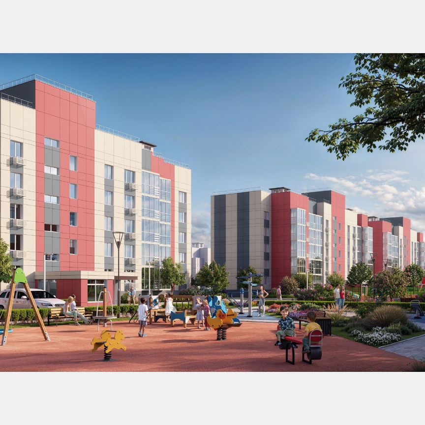 2-к. квартира, 53,8 м², 4/5 эт.