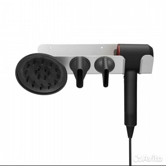 Настенная полка для фена Dysonчерная или сер-тая