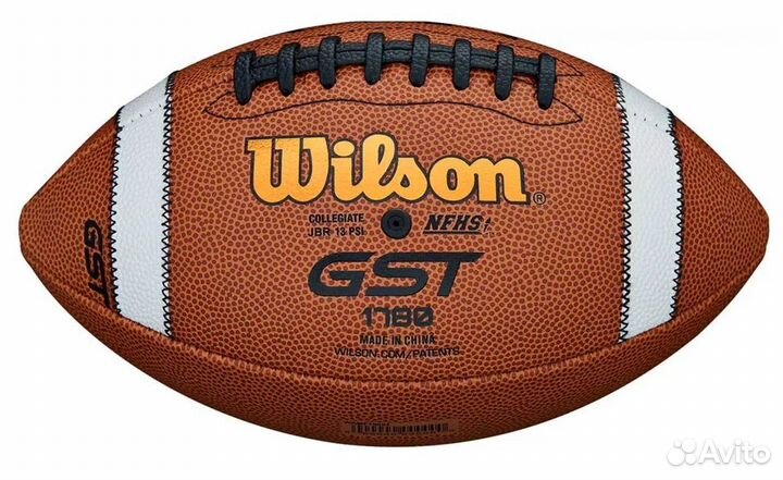 Мяч для американского футбола Wilson GST W Compos