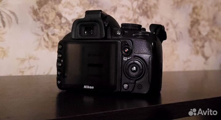 Nikon d3100 kit 18-55 пробег 10тыс кадров