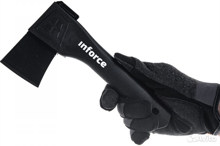 Универсальный топор с точилкой в кофре