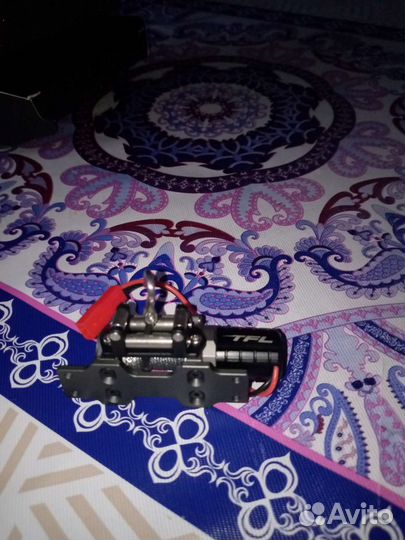 Электро лебедка на игрушечный внедорожник