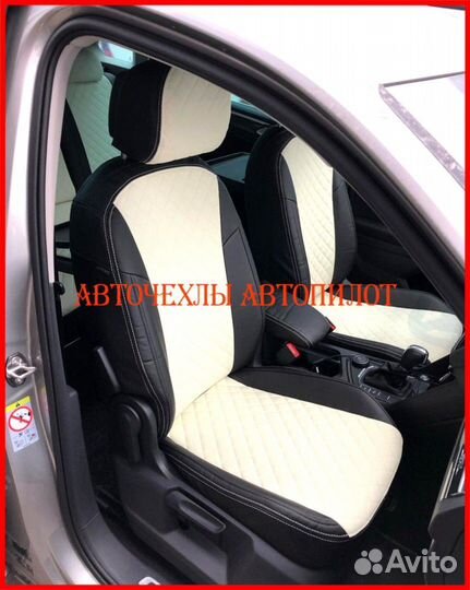 Чехлы Автопилот Volkswagen Tiguan 1 из экокожи