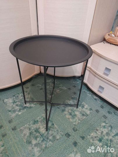 Столик- поднос,белый,новый в коробке