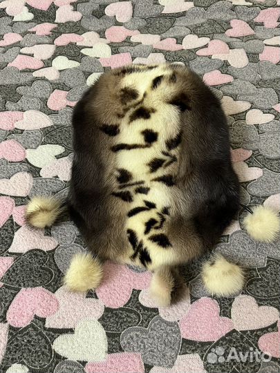 Шапка норковая женская