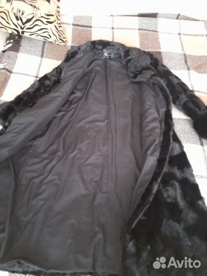 Шуба норковая из кусочков 48-52