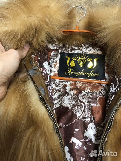 Жилетка женская 42 44 Натуральный мех