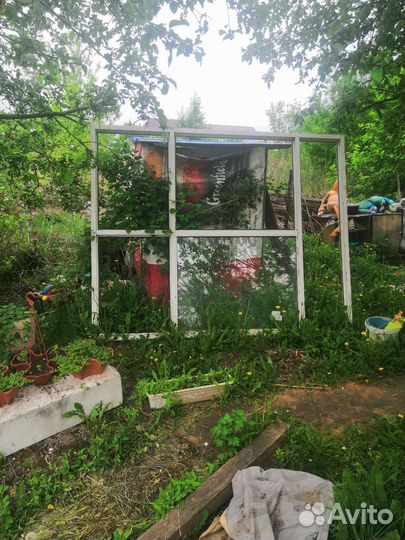 Оконная рама пластиковая