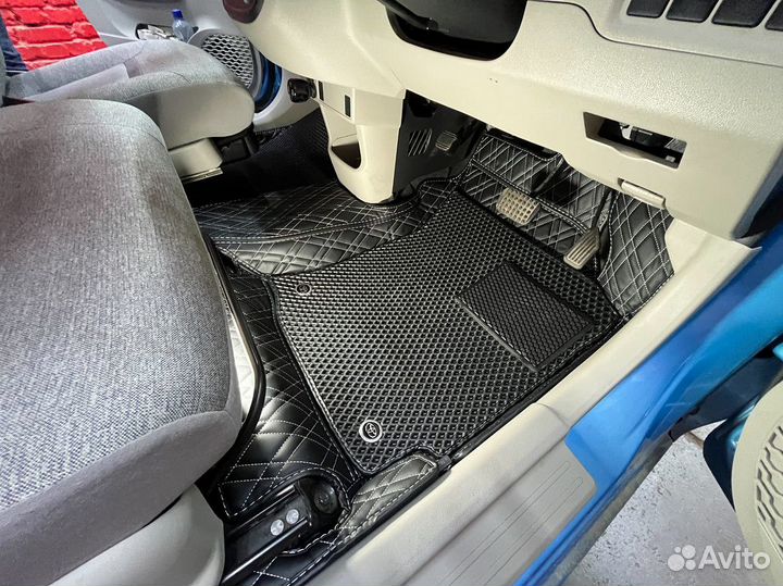 3D коврики из экокожи не Китай 3Д