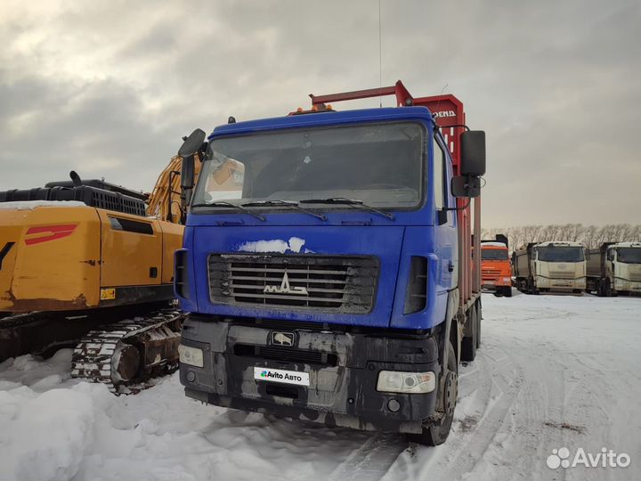 Лесовоз (сортиментовоз) МАЗ 631228-8575-012 с КМУ Майман, 2020