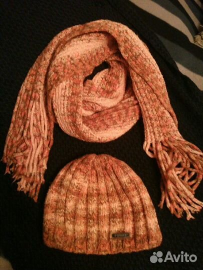 Комплект шапка зимняя и шарф