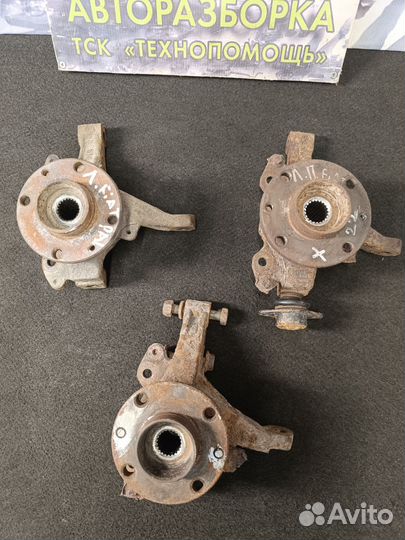 Поворотный кулак левый фиат палио