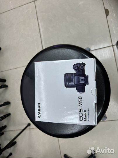 Коробка Canon Eos m50 kit 15-45 is stm