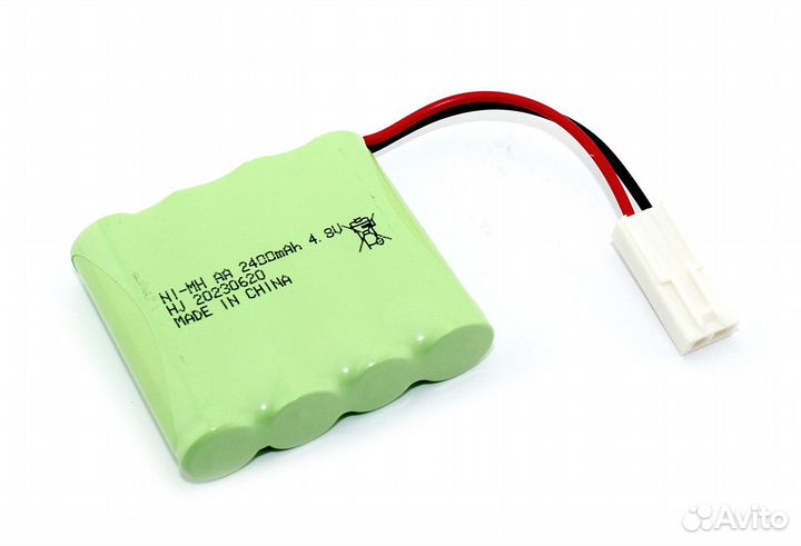 Аккумулятор Ni-Mh 4.8V 2400 mAh AA Flatpack EL-2P
