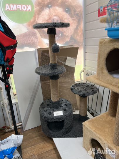 Комплекс для кошек с когтеточкой